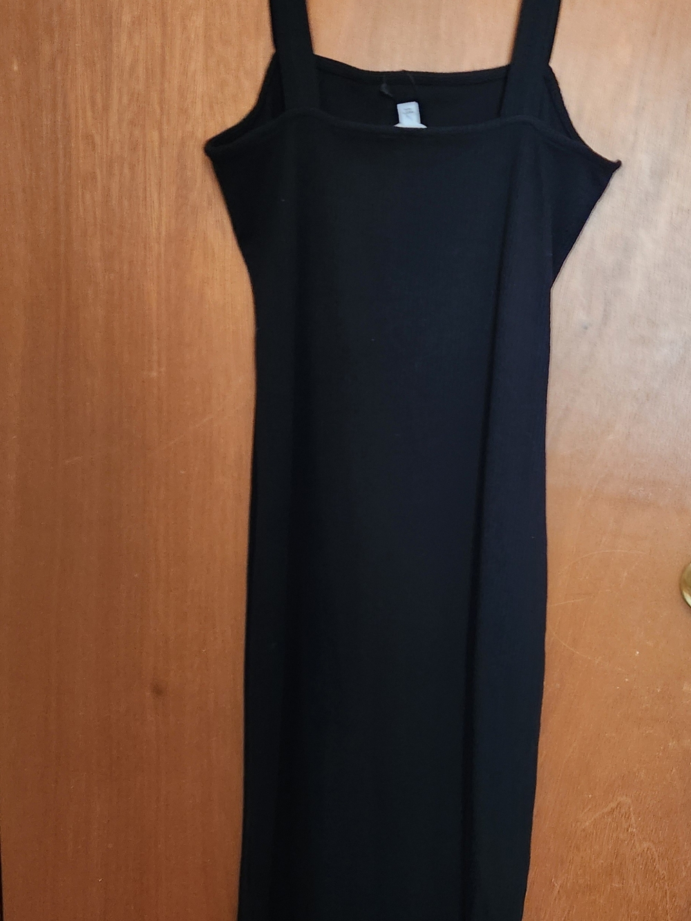 Classic Black Sleeveless Maxi Dress
